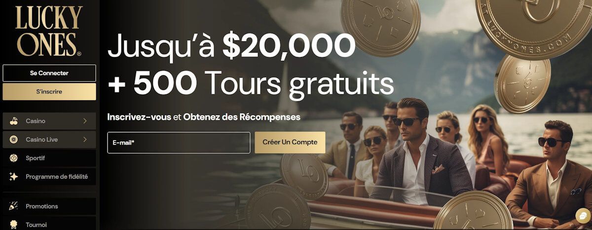 luckyones - casino mobile canadien